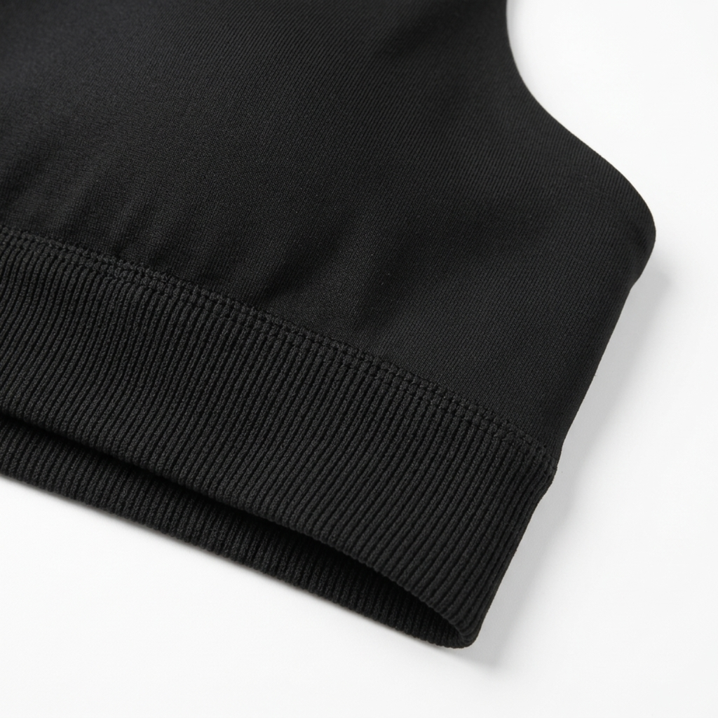 Haut court crop top pour femmes à dos nageur — col en v — été