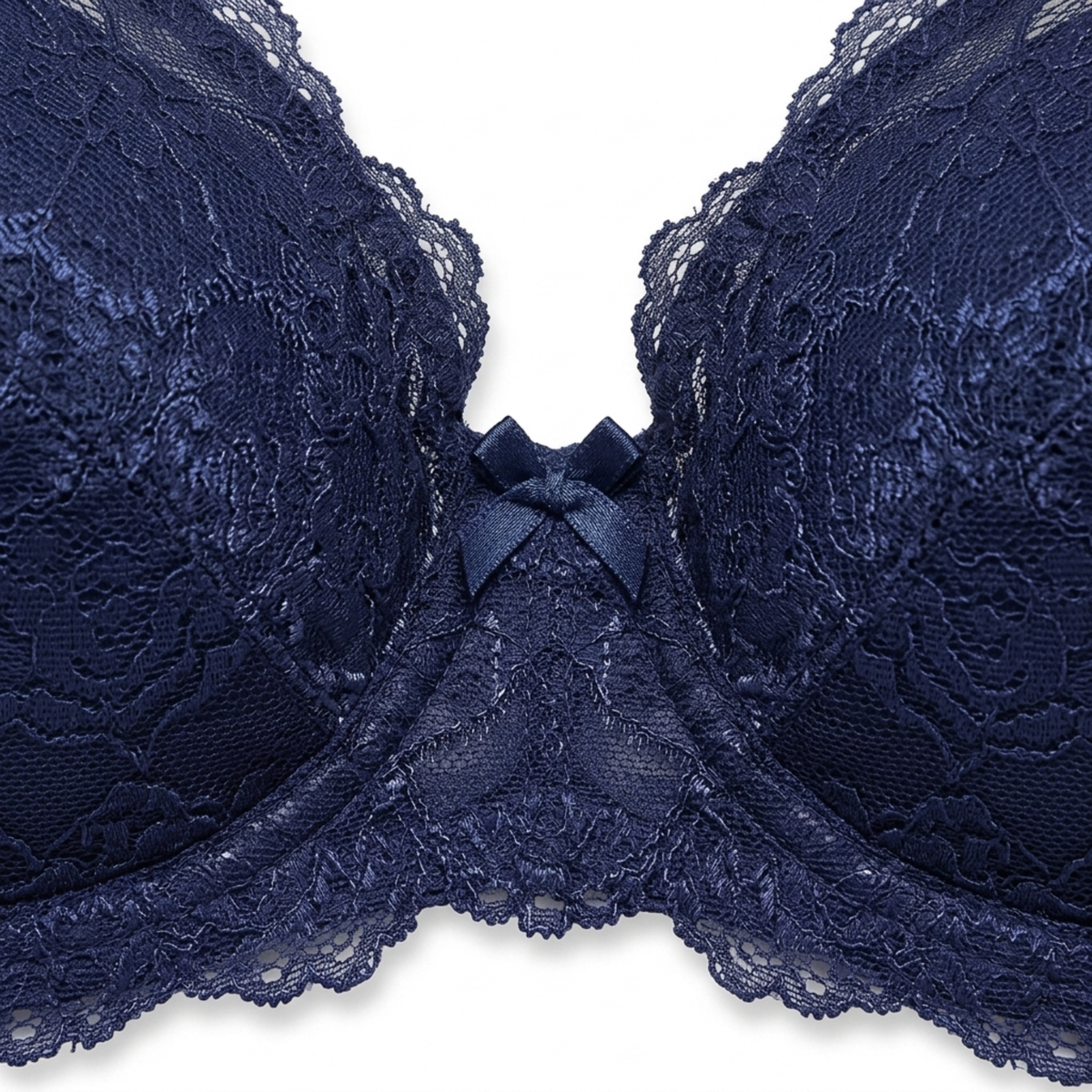 Soutien-gorge grande taille pour femme avec armatures et détails en dentelle