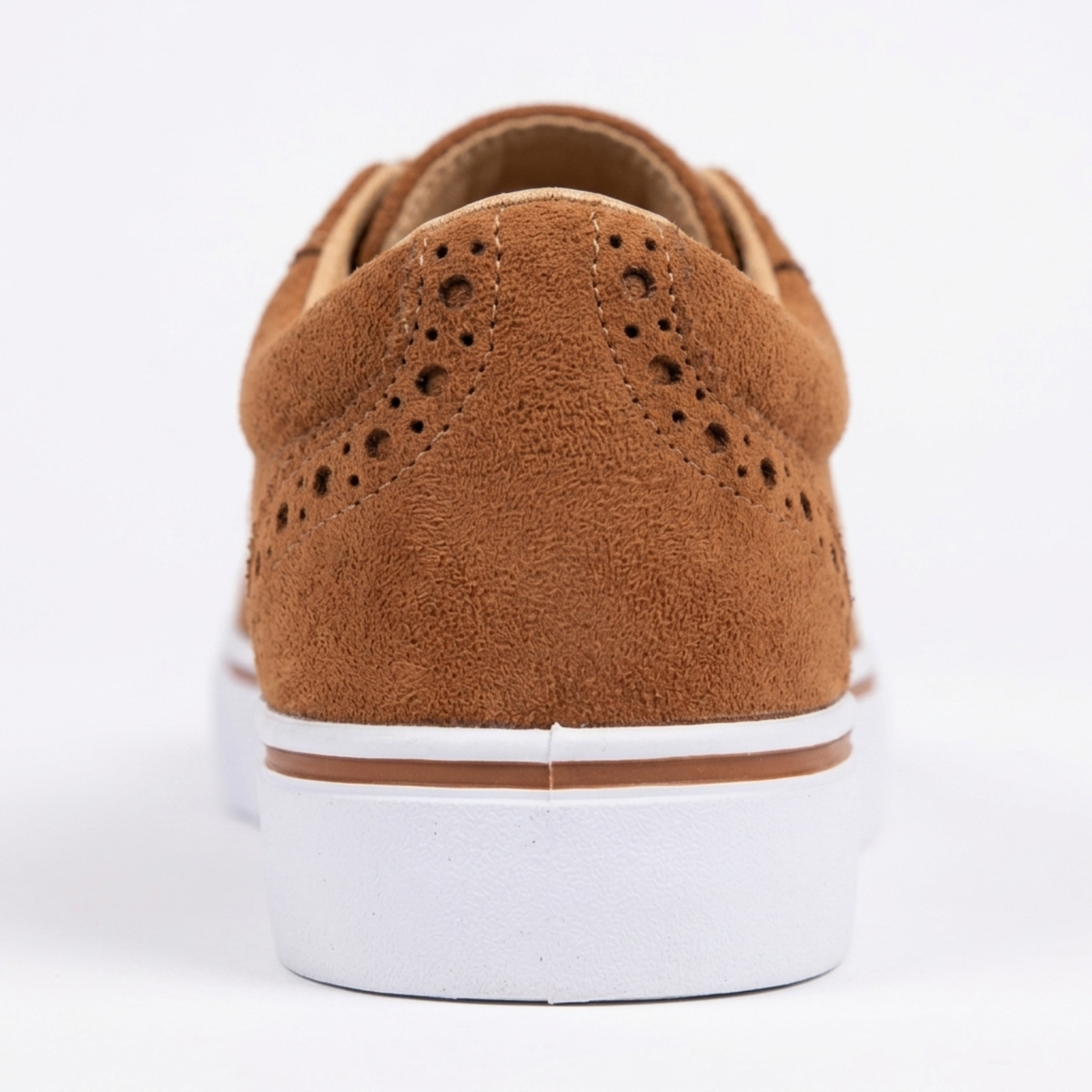 Chaussures de marche femme — semelle compensée et bout fleuri — loisirs