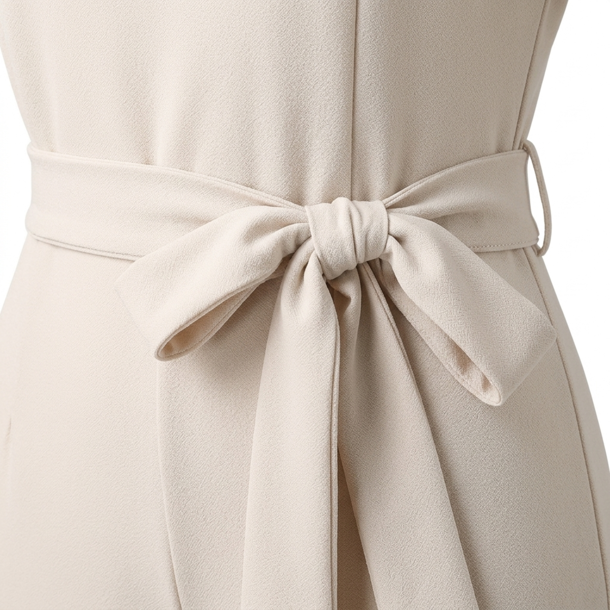 Combinaison femme jambe large — avec ceinture et manches courtes — plage