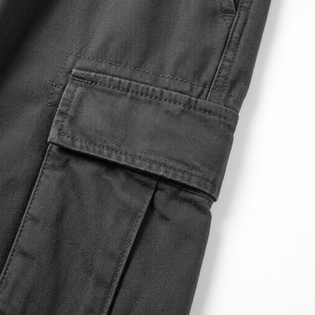 Pantalon cargo homme — coupe décontractée — confort quotidien
