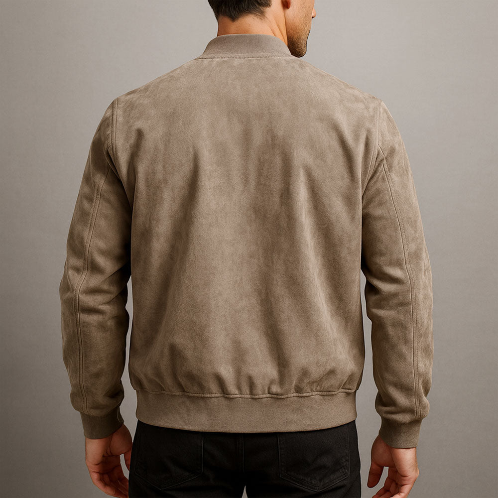 Blouson Bombardier Homme – Coupe Ajustée et Style Urbain Intemporel