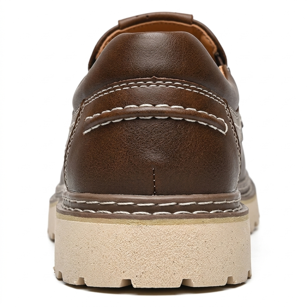 Chaussures cuir sans lacets — semelle robuste et flexible — quotidien