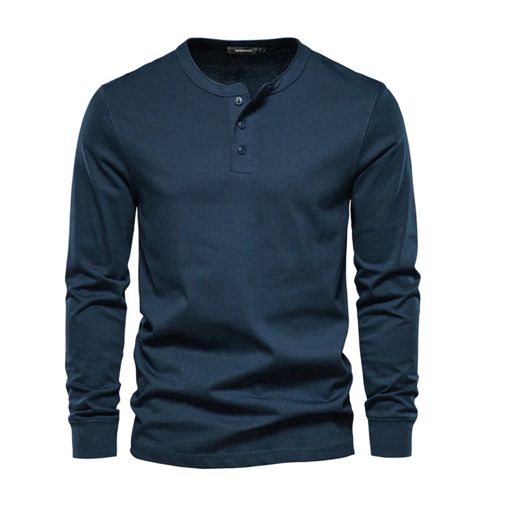 Chemise Homme – Manches Longues Boutonnées Coupe Confortable au Quotidien