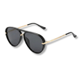 Lunettes Aviateur Translucides avec Double Pont et Verres Dégradés Protection UV