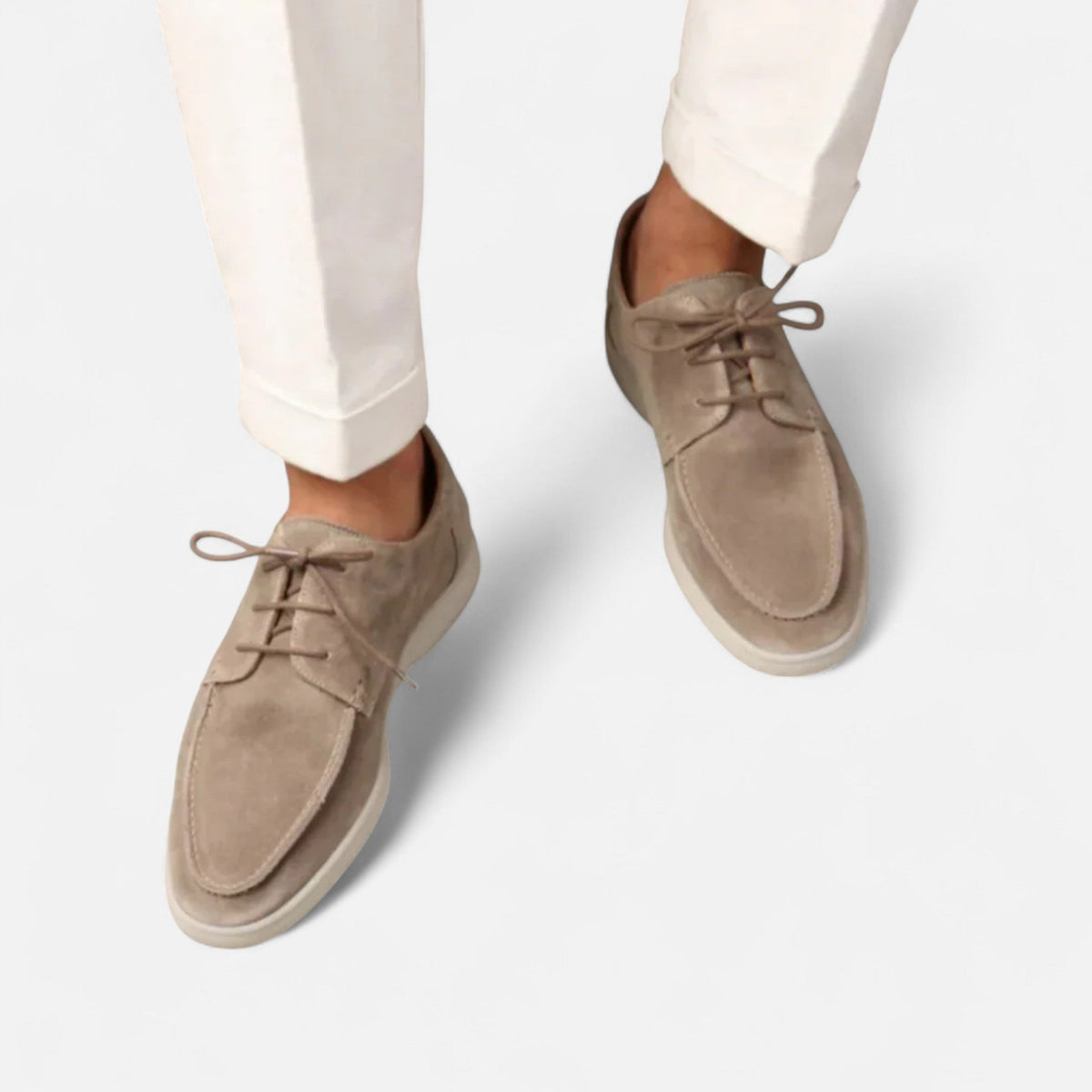 Ancienne Monde | Chaussures en Daim à Lacets pour Homme