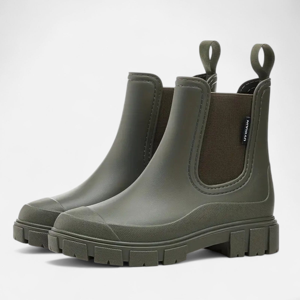 Ancienne Monde | Bottes de Pluie Femme Imperméables Style Intemporel