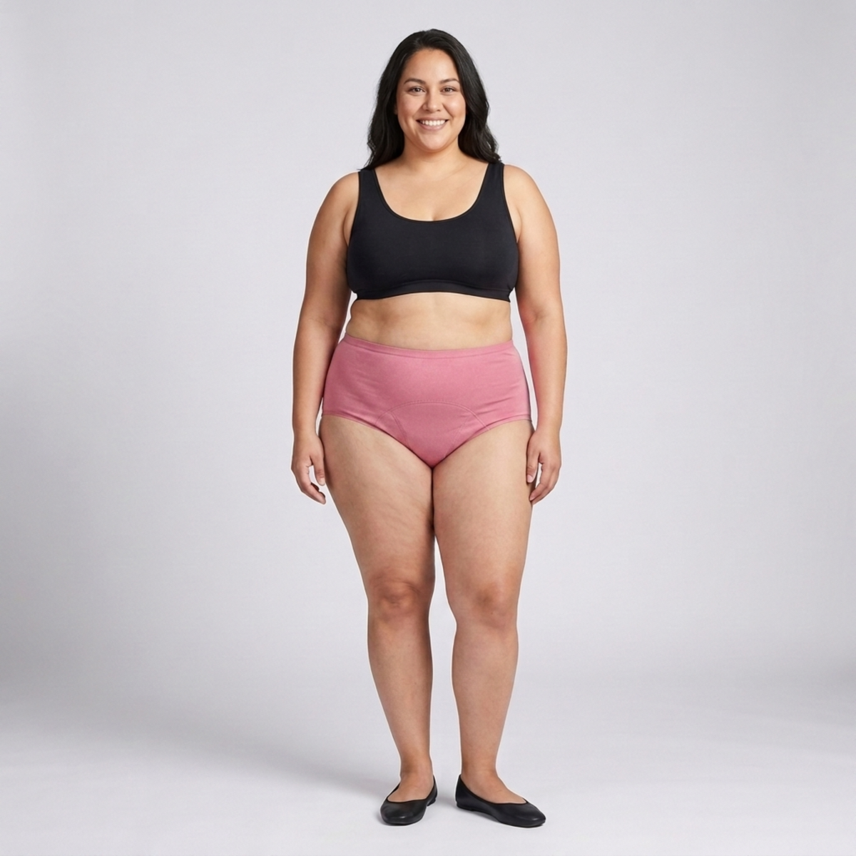 Culotte menstruelle grande taille pour femme étanche lot de 5 slips absorbants