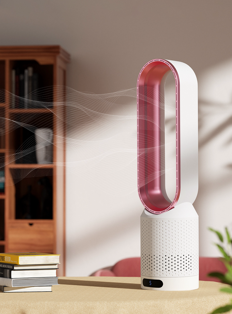 3-in-1 Air Cooler with HEPA Filter, Ionizer, and 90° Automatic Oscillation