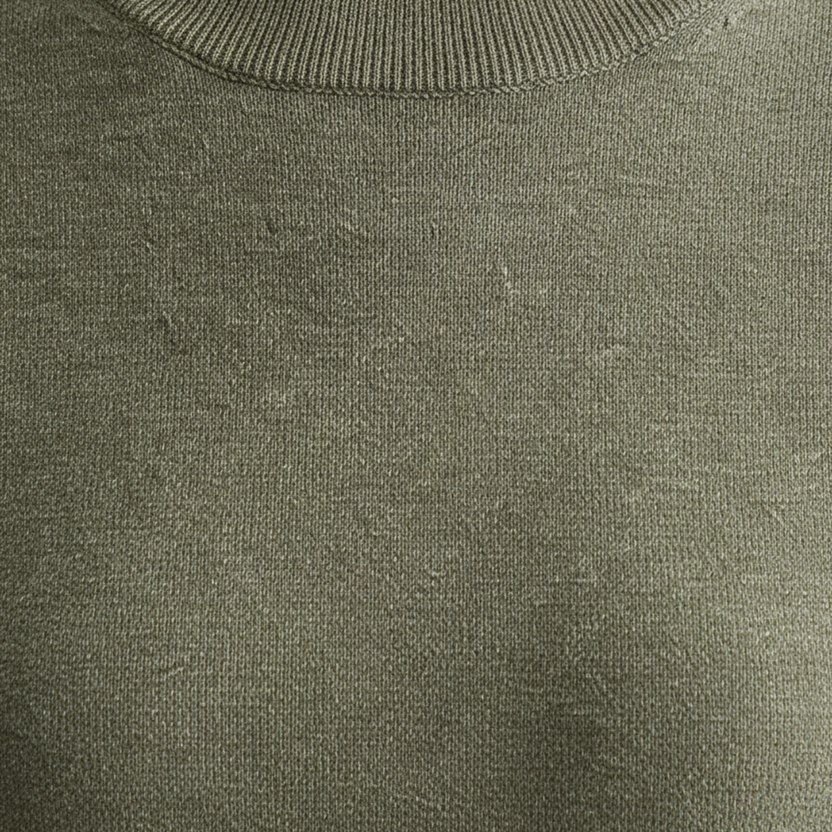 T-shirt en Maille Fine pour Femme à Col Rond et Manches Courtes Ajustées