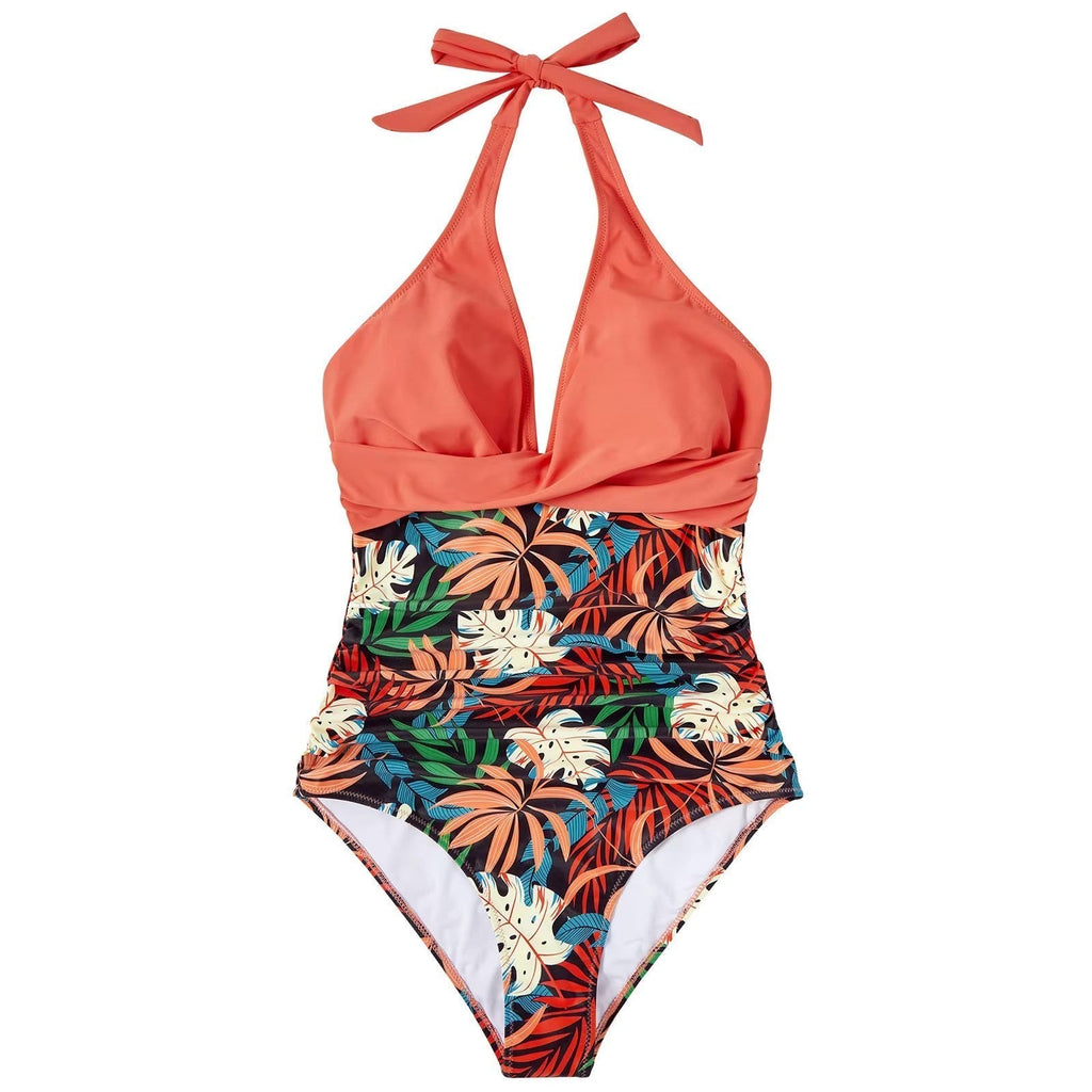 Femme Une Pièce Bain Push