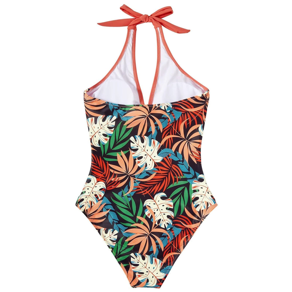 Femme Une Pièce Bain Push