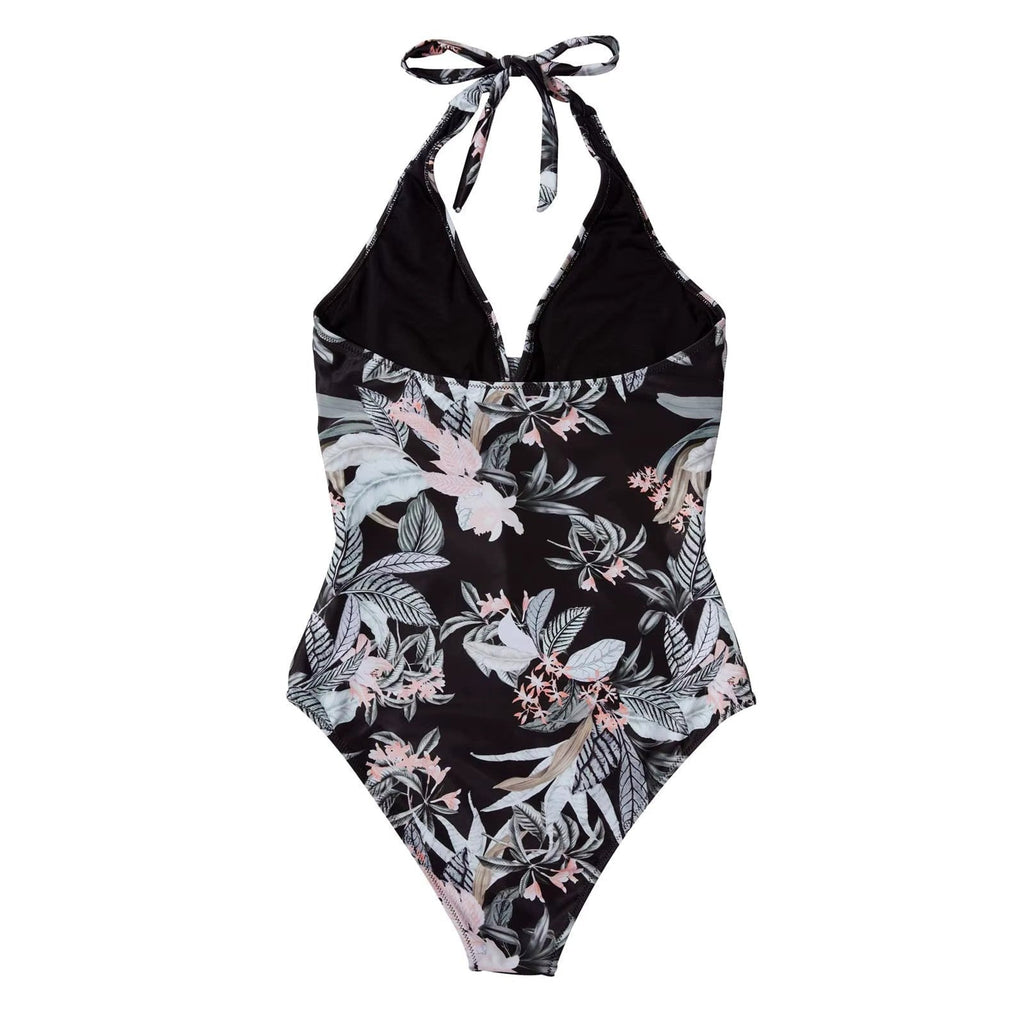 Femme Une Pièce Bain Push