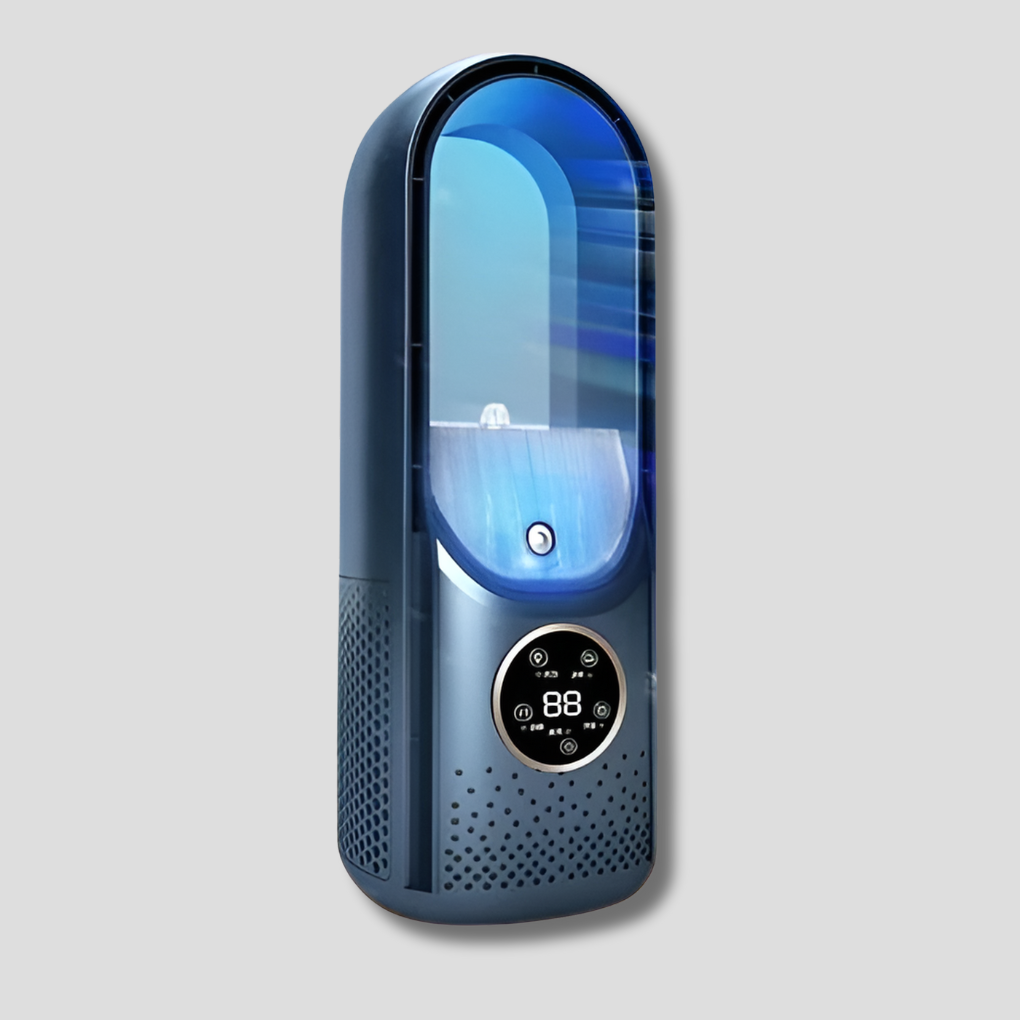 3-Mode Quiet Bladeless Table Fan for Home and Office