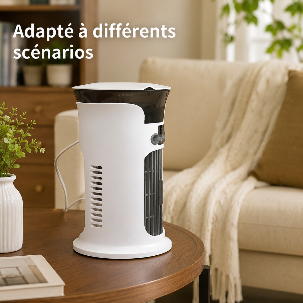 Mini Ventilateur USB Compact pour Bureau et Maison