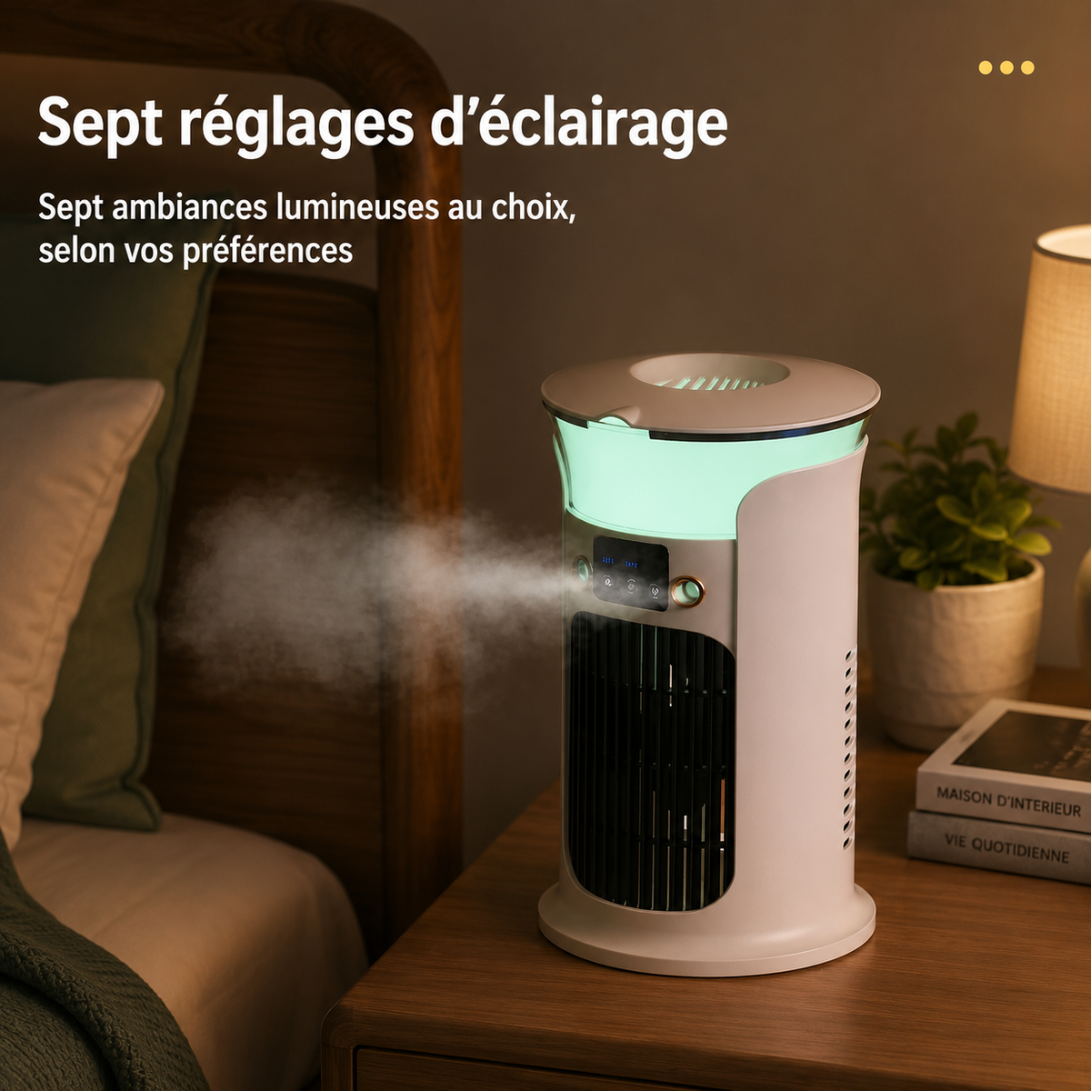 Mini Ventilateur USB Compact pour Bureau et Maison
