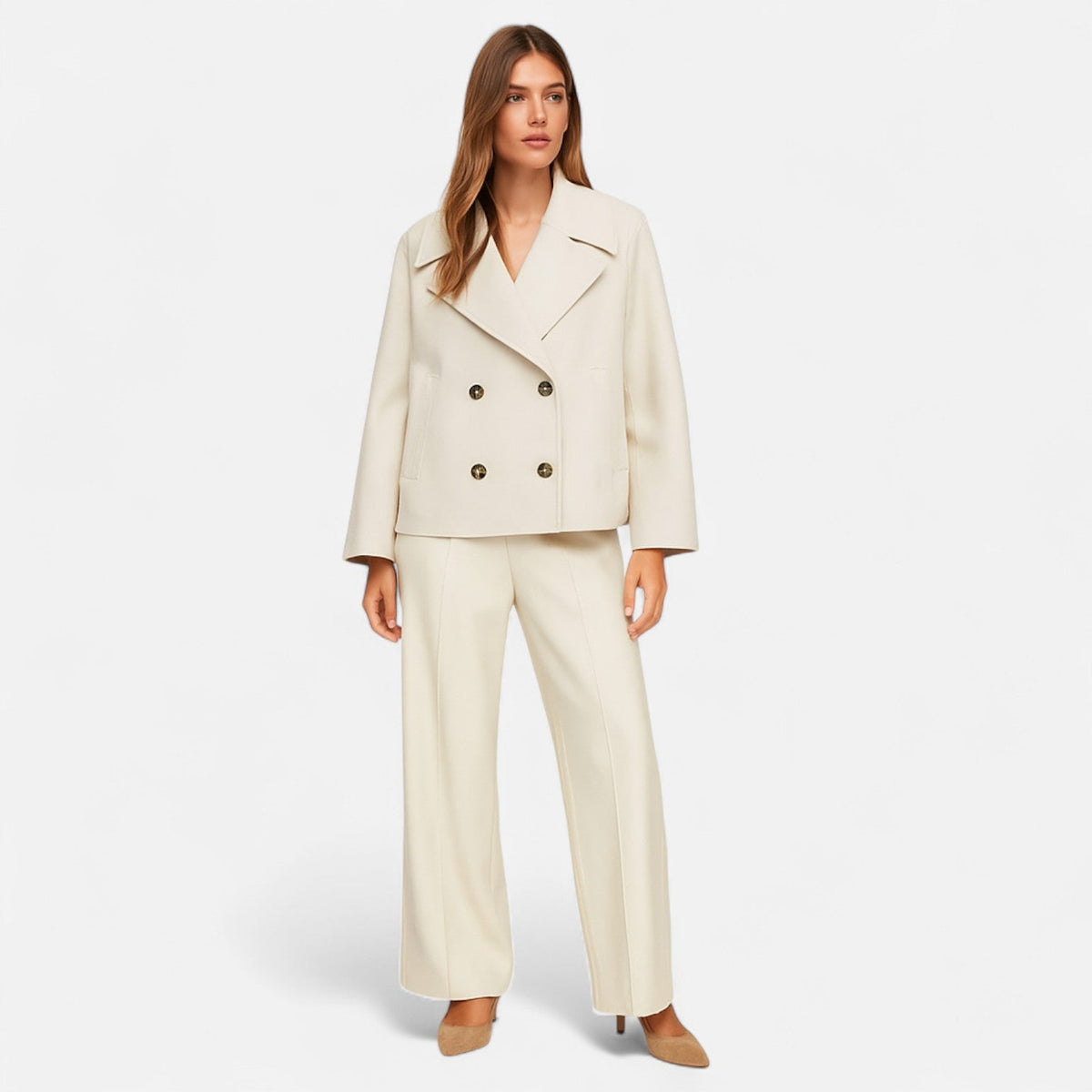 Ancienne Monde | Veste Cintrée Élégante pour Femme – Design Structuré et Style Intemporel