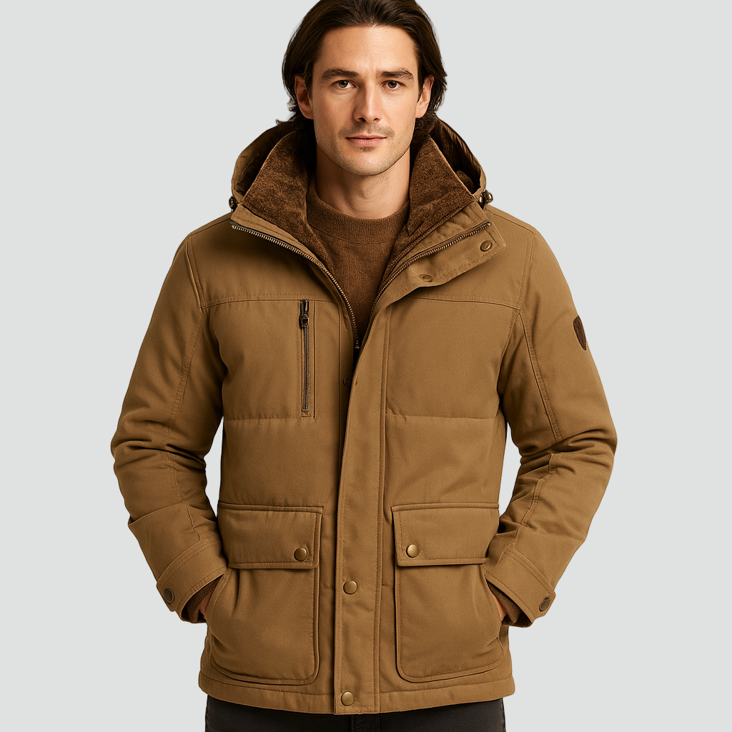 Veste Polaire Homme – Capuche Amovible et Coupe Fonctionnelle Chaude