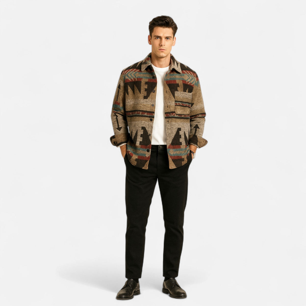Ancienne Monde | Veste Homme en Flanelle Portugaise Style Héritage
