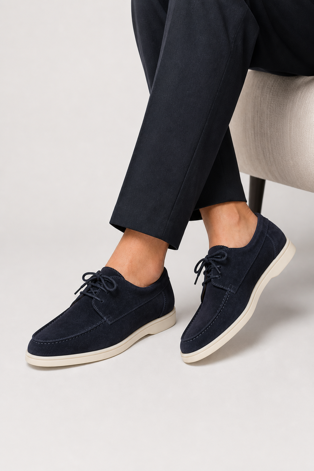 Mocassins Homme – Lacets et Forme Classique Allure Raffinée au Quotidien
