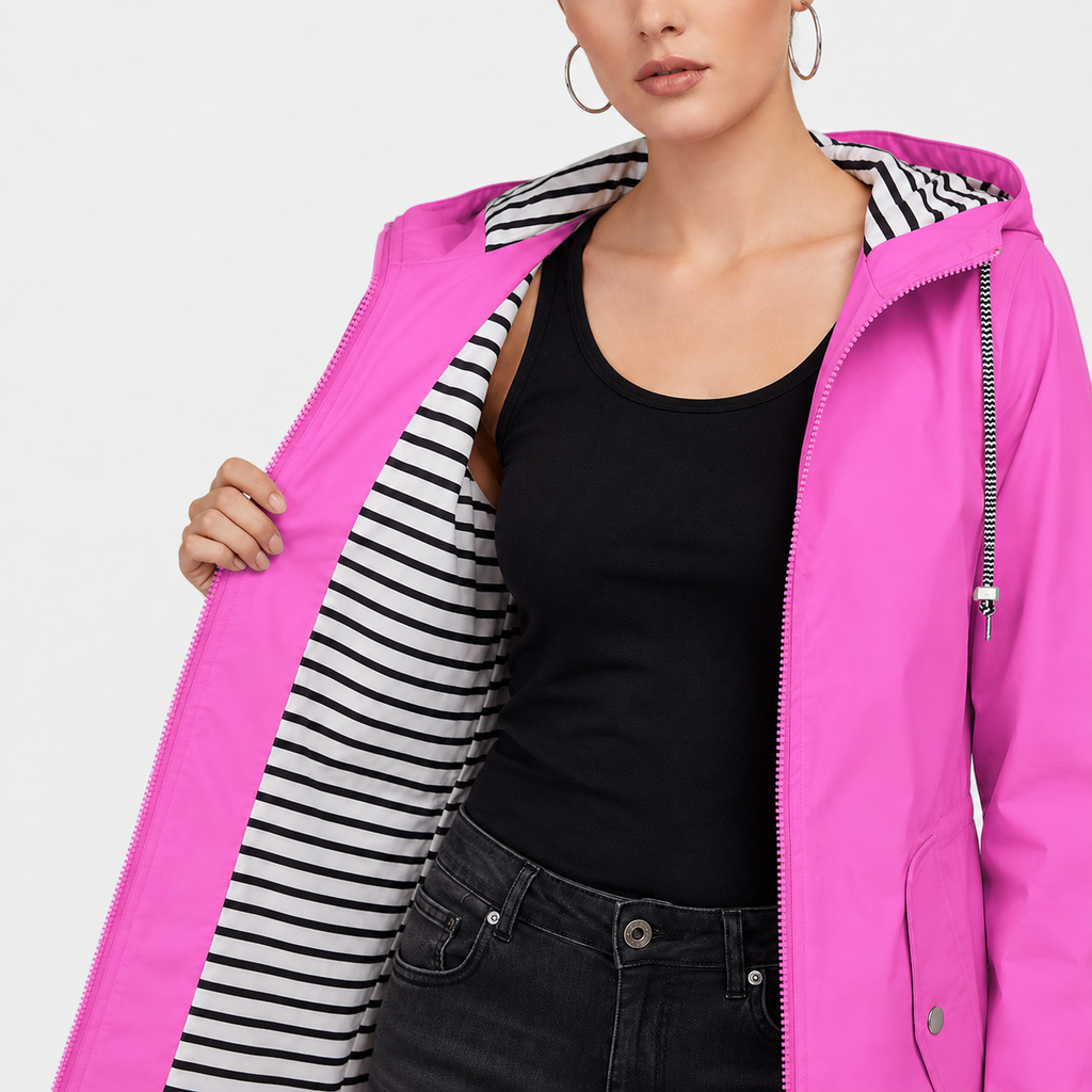 Ancienne Monde | Veste Imperméable Élégante pour Femme – Protection Intemporelle