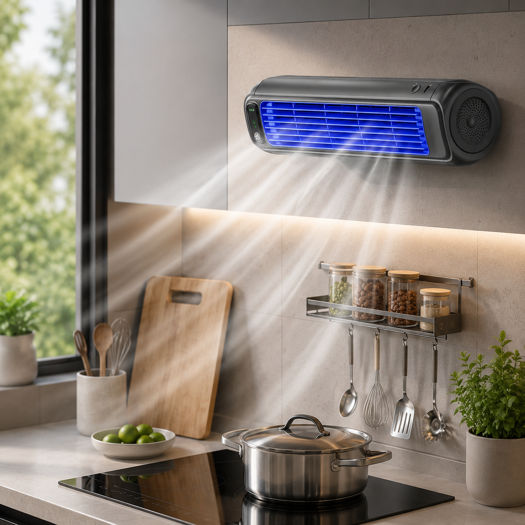 Ventilateur Portable Rechargeable 3-en-1 Sans Fil avec Batterie Longue Durée 2000 mAh