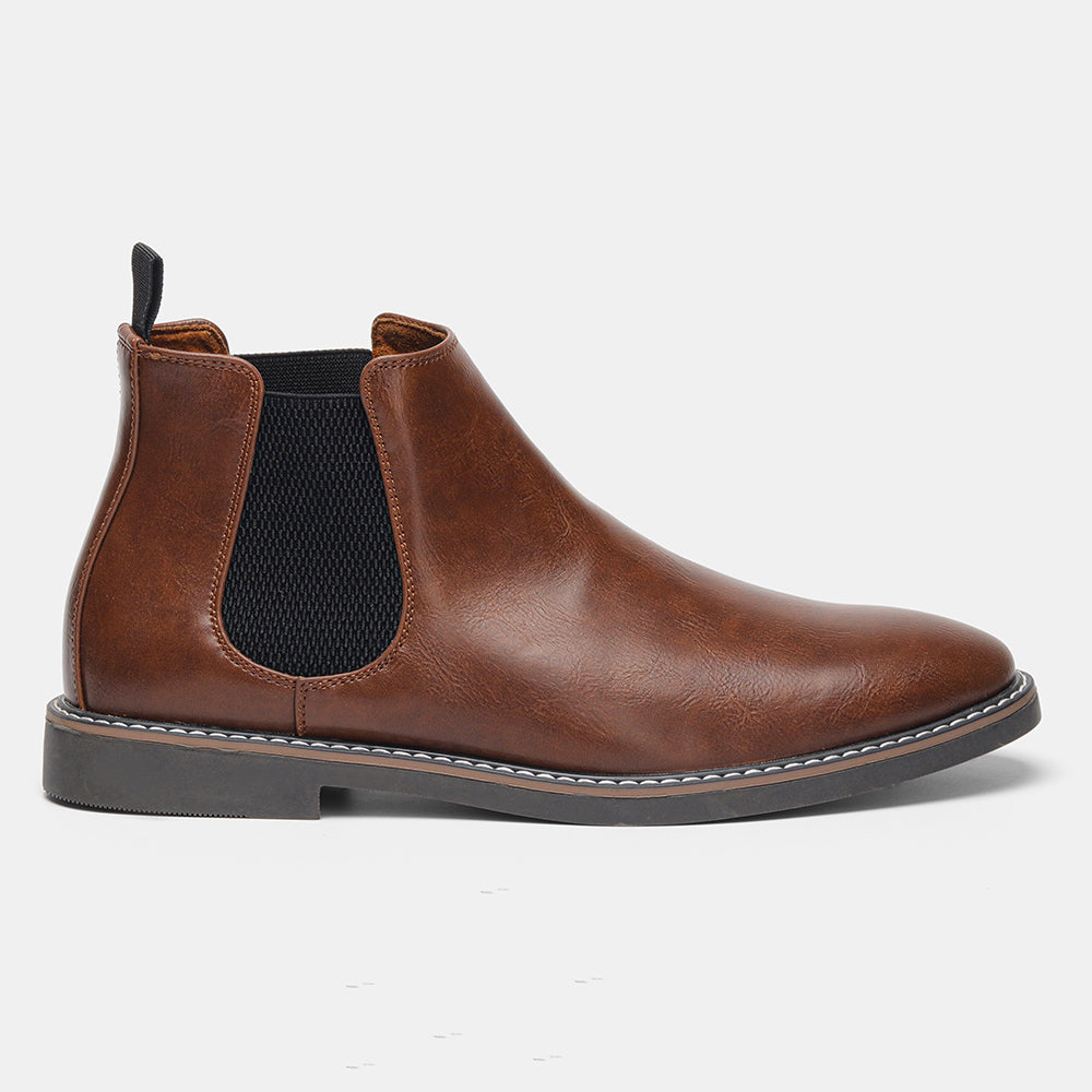 Bottes Chelsea Cuir Pleine Fleur Homme – Doublure Cuir Confort Durable