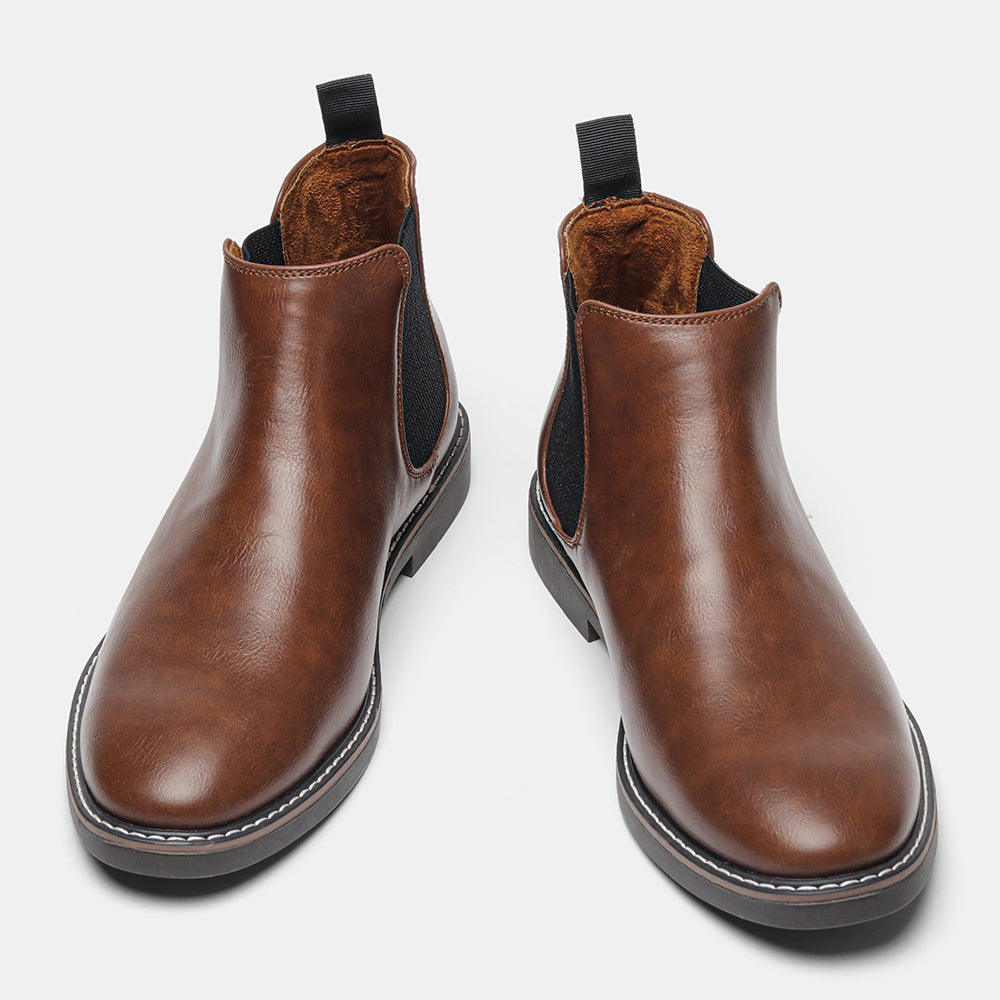 Bottes Chelsea Cuir Pleine Fleur Homme – Doublure Cuir Confort Durable