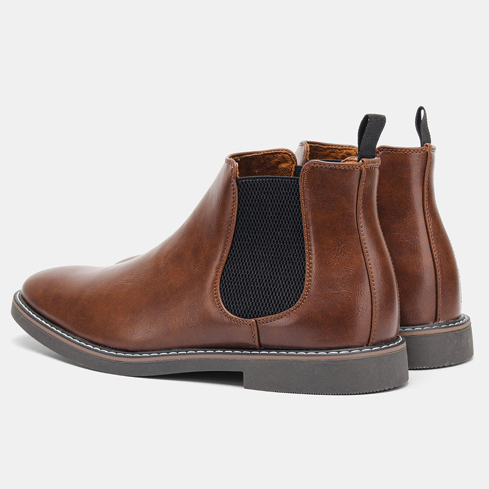 Bottes Chelsea Cuir Pleine Fleur Homme – Doublure Cuir Confort Durable