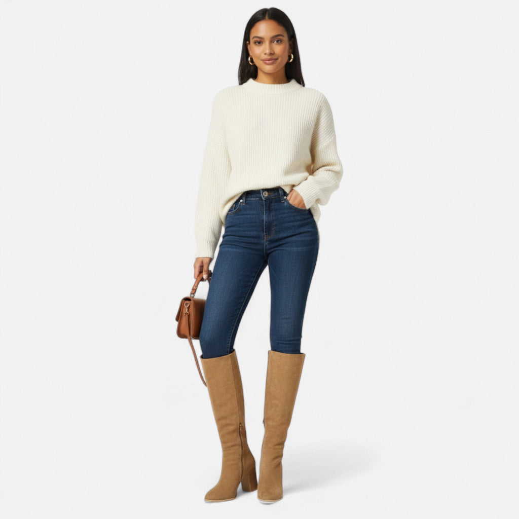 Ancienne Monde | Bottes Longues Élégance Équestre Femme