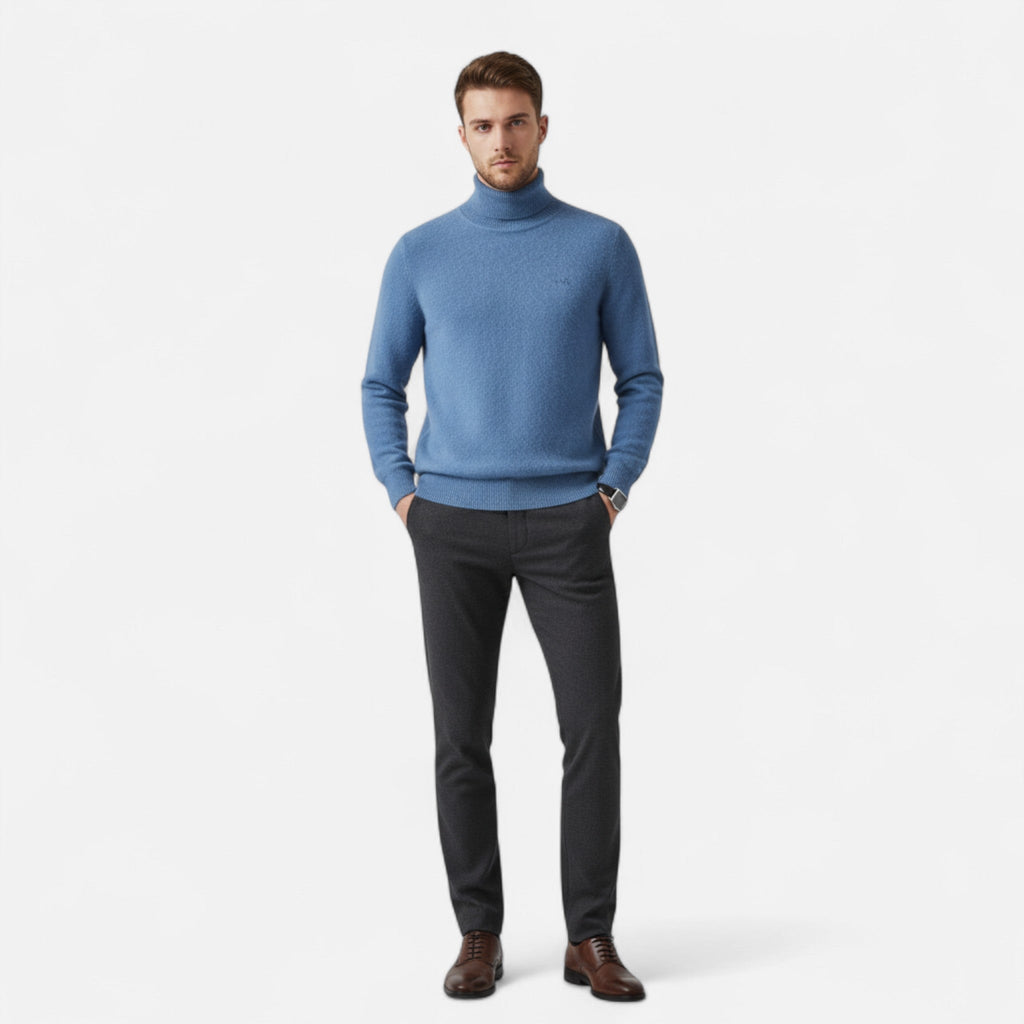 Ancienne Monde | Pull Homme Classique en Cachemire Premium