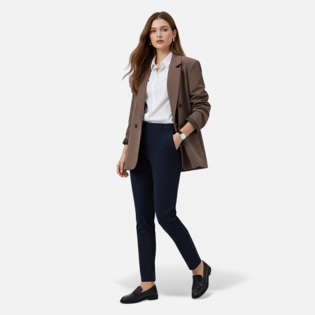 Ancienne Monde | Blazer Femme Oversize Style Intemporel Raffiné