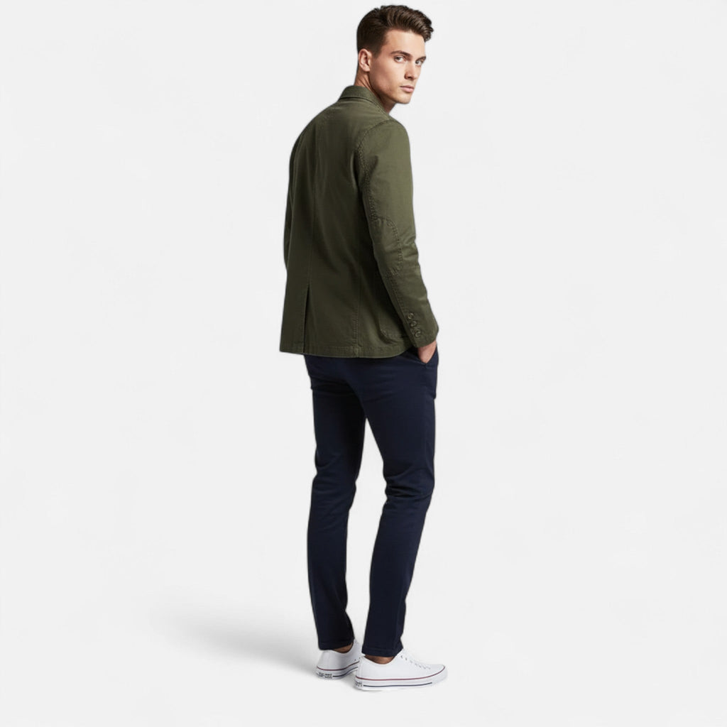 Ancienne Monde | Blazer Homme Grande Taille Élégance Italienne Intemporelle