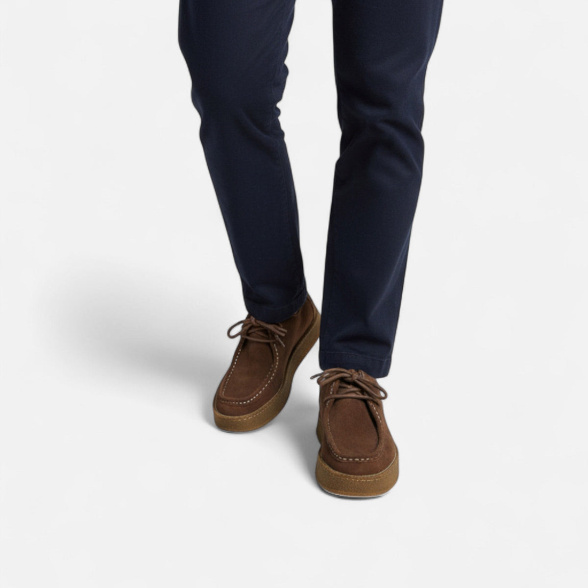 Ancienne Monde | Chaussures Oxford en Cuir Daim Homme