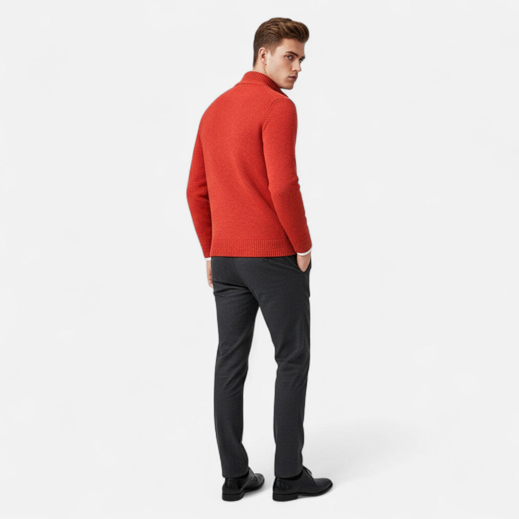 Ancienne Monde | Veste Polaire Homme Zippée Col Montant