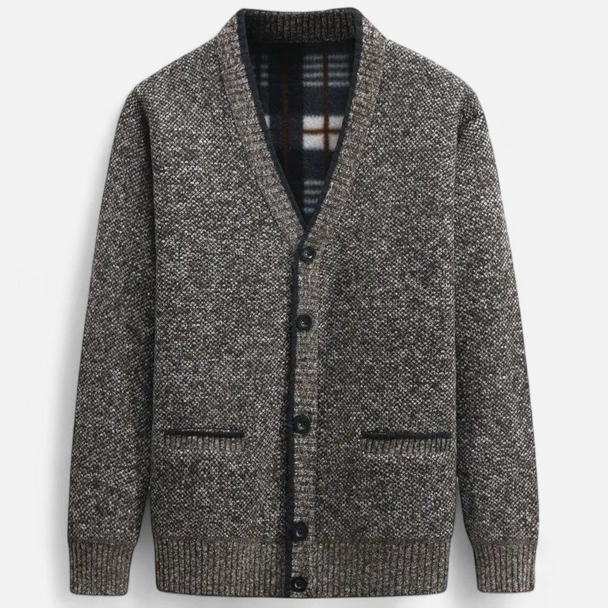 Ancienne Monde | Cardigan Homme en Maille Classique Intemporel