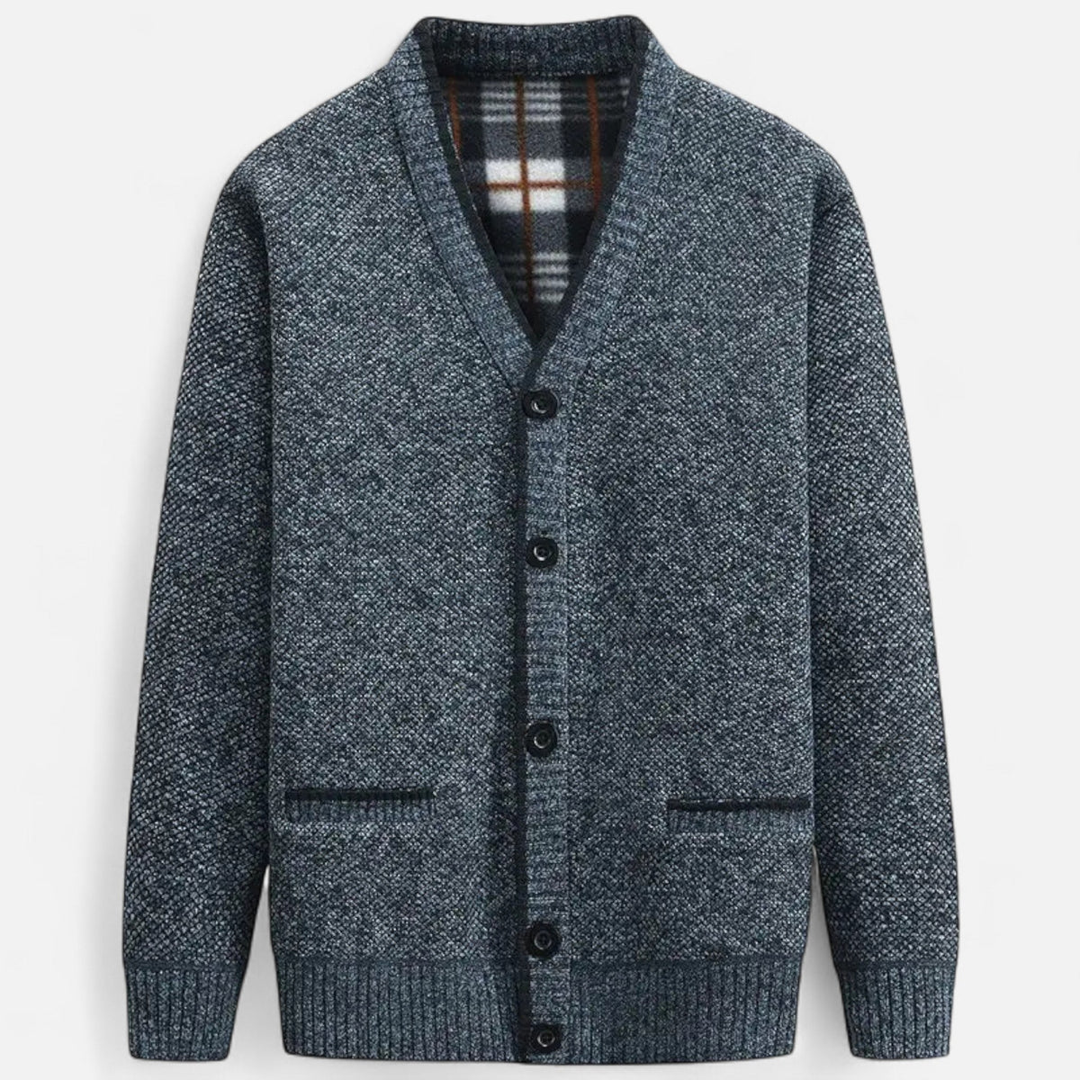 Ancienne Monde | Cardigan Homme en Maille Classique Intemporel