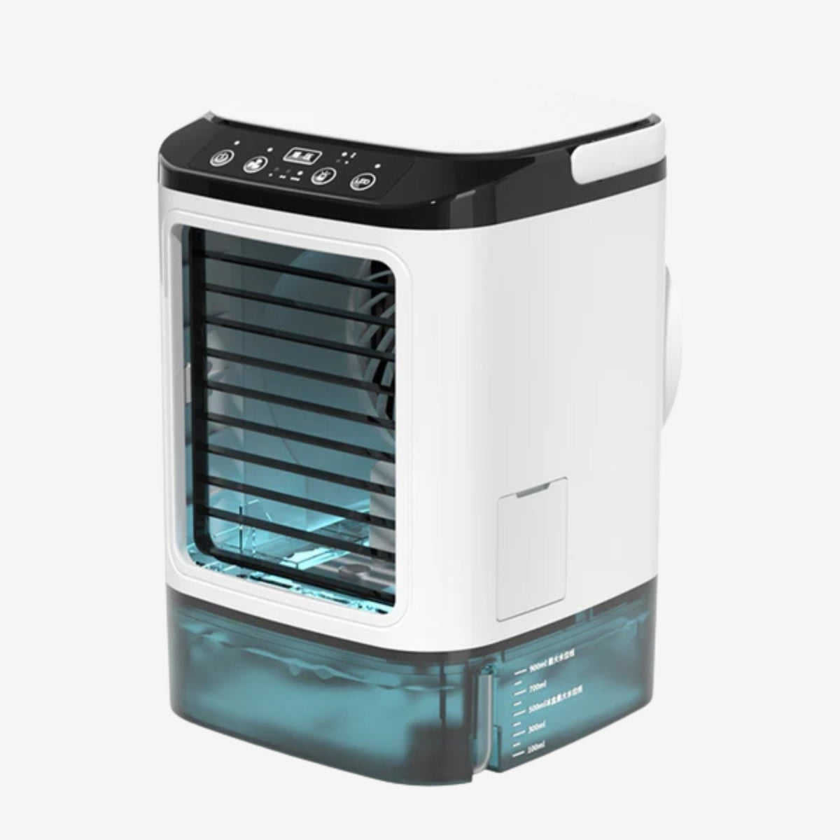Compact USB Cooling Fan with Humidification and 3 Speeds