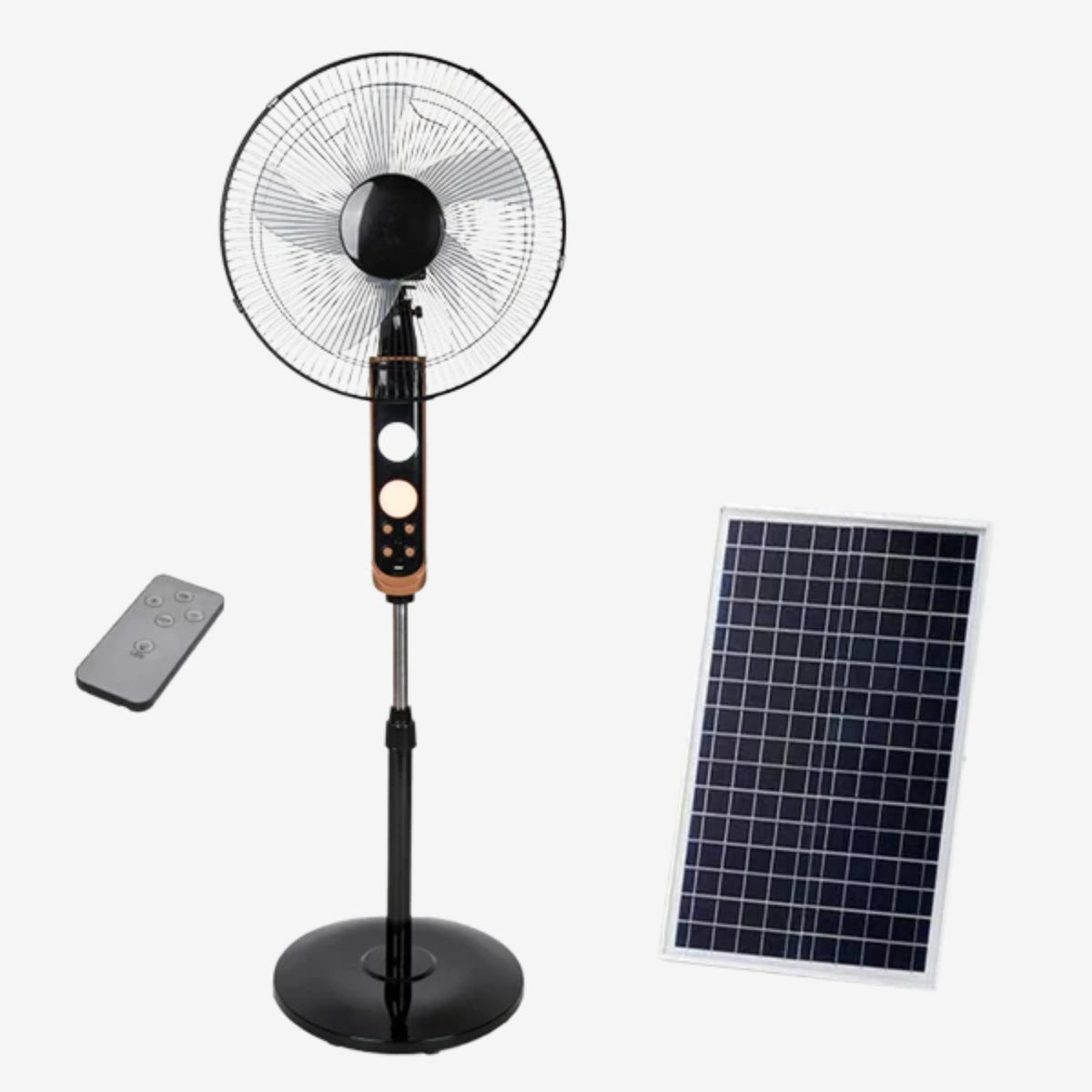 Pedestal Tower Fan with Remote Control, Oscillation, and 3 Speeds