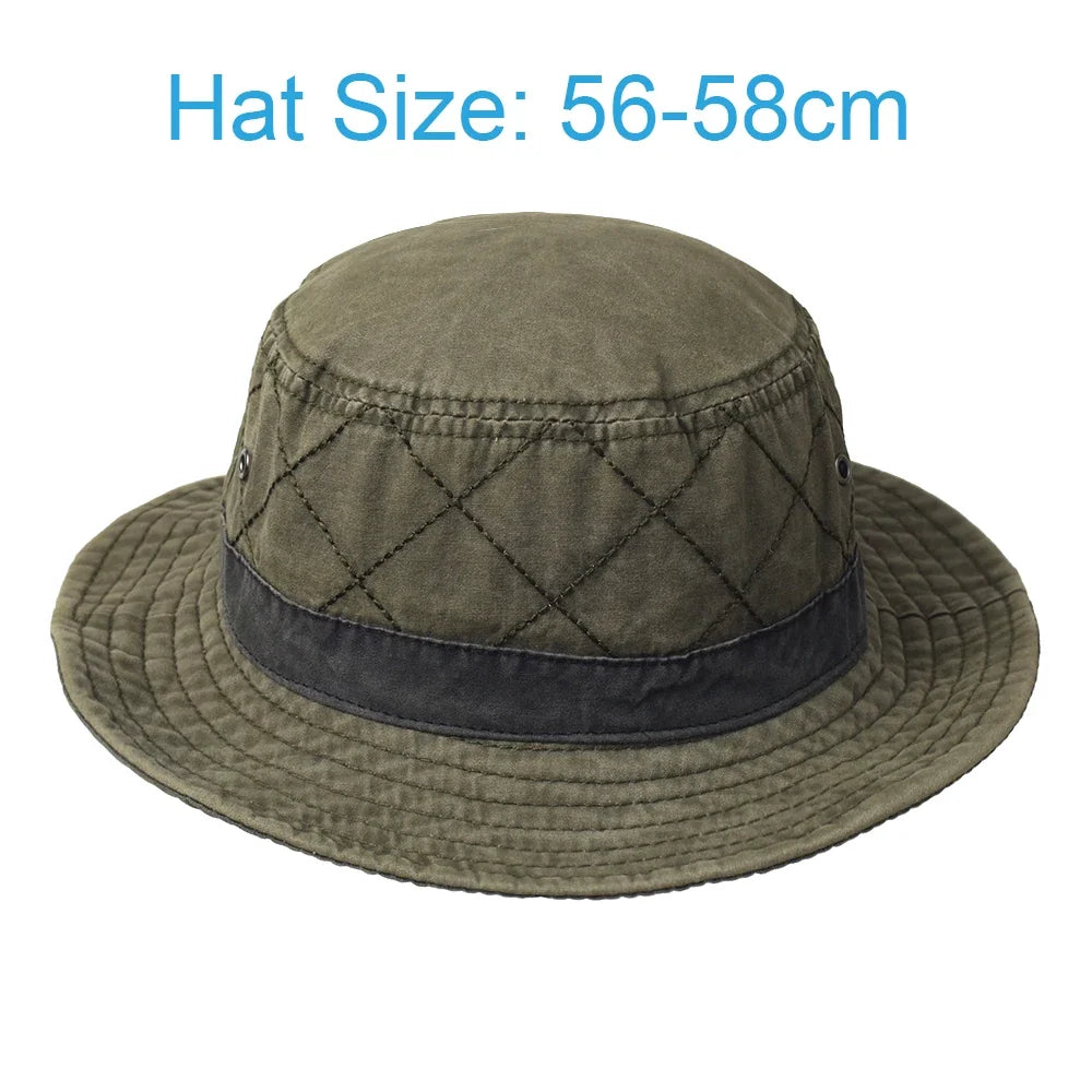 Bucket hat chapeau de pêche et chasse décontracté respirant été