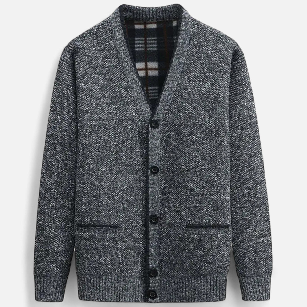 Ancienne Monde | Cardigan Homme en Maille Classique Intemporel
