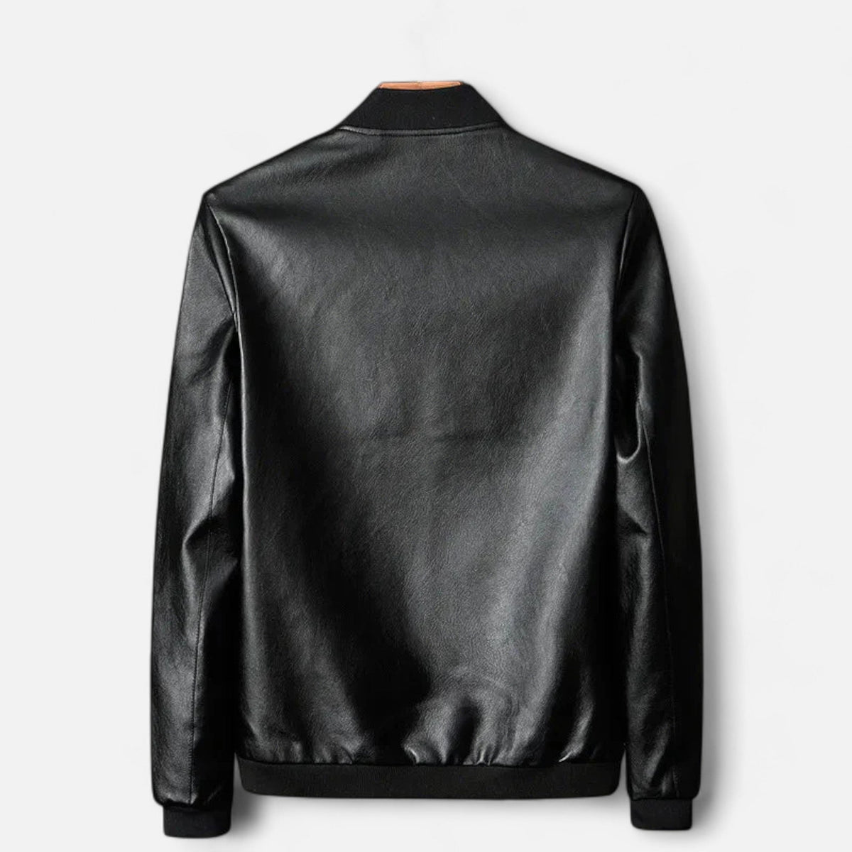 Ancienne Monde | Blouson Homme en Cuir Végan Style Classique