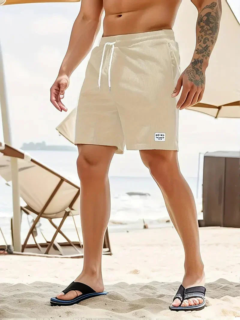 Pantalon Court En Velours Homme