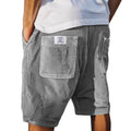 Short décontracté en velours pour homme — bermuda de loisirs à poches