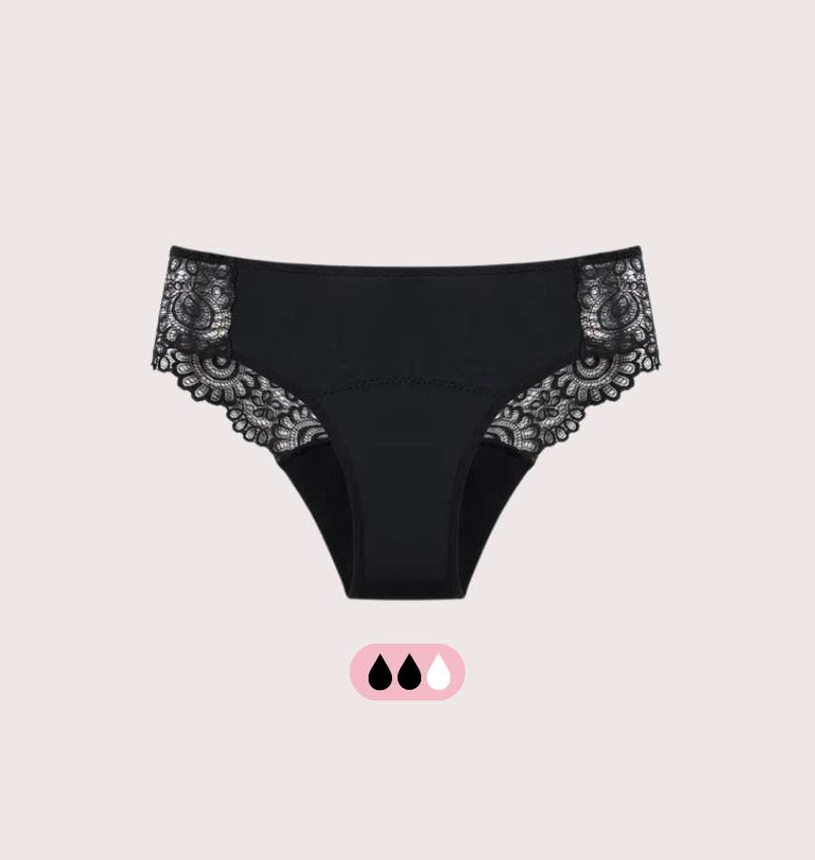 Culotte Menstruelle Hipster Dentelle Période