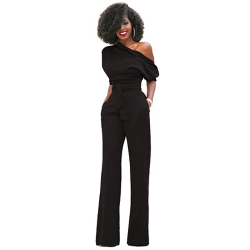 Combinaison Pantalon Femme Coupe Ajustée