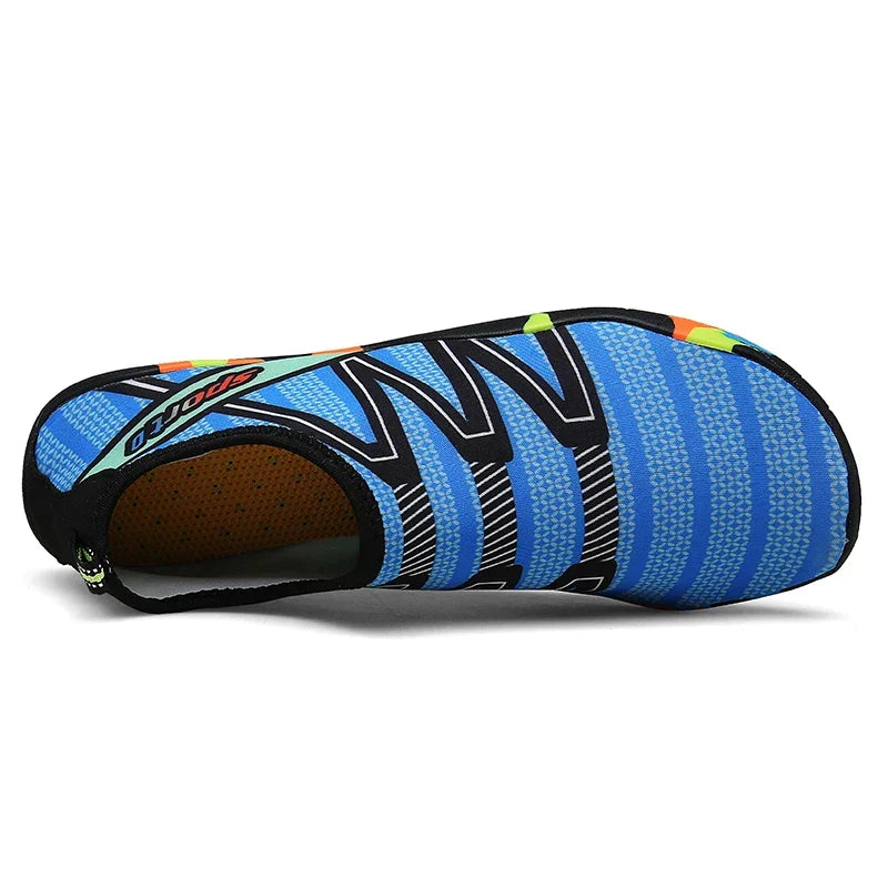 Chaussures aquatiques unisexes - matière respirante - accessoire voyage mer