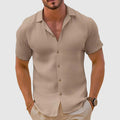 Chemise En Lin Coupe Décontractée
