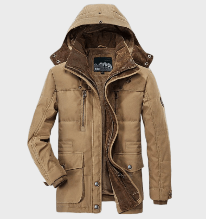 Veste Polaire Homme – Capuche Amovible et Coupe Fonctionnelle Chaude