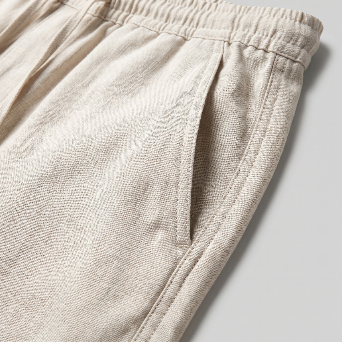 Bas lin homme | pantalon baggy léger